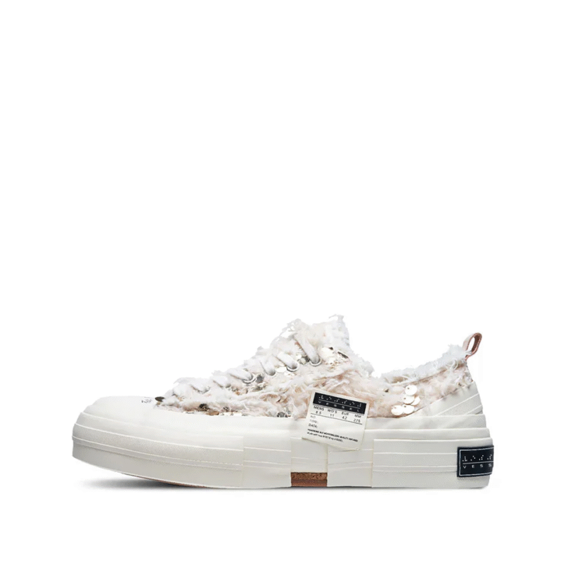 Swan Heart Sneakers Platinum